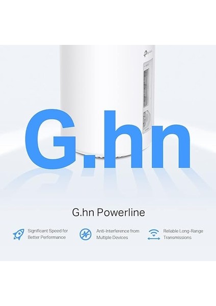 Deco PX50 3-Pack, AX3000 + G1500, 1 Ghz Cpu, Powerline/mesh, Yapay Zeka Desteği, Gigabit Portları, 150 Cihaza Kadar Bağlantı, 600 M² 'ye Kadar Kapsama, Powerline Mesh Wifi 6 Sistemi indirimleri