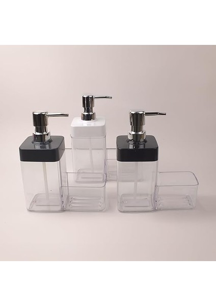 Süngerlikli Sıvı Sabunluk | Mutfak Bulaşık Deterjanlık ve Sünger Tutucu | Asorti Renk fiyatları