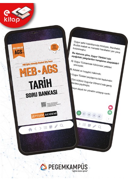 MEB-AGS Kim Korkar Tarih Tamamı Çözümlü E-Soru Bankası indirimleri