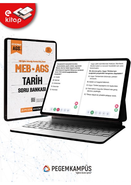 MEB-AGS Kim Korkar Tarih Tamamı Çözümlü E-Soru Bankası