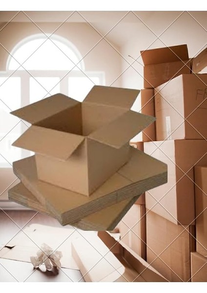 60X40X30 10 Adet Taşıma Kolisi Çift Oluklu Boş Koli, Taşınma Kolisi modelleri