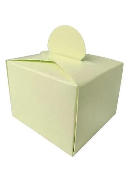 Marifetlerim - Vanilya Makaron Karton Kutu Lokumluk 25 Adet