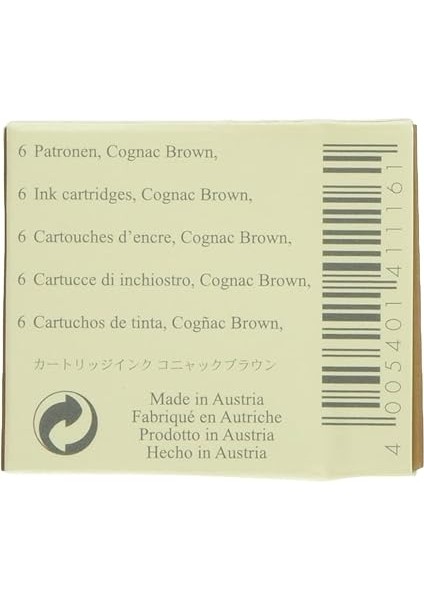 Von Faber-Castell Dolma Kalem Kartuşu 6'lı Konyak fiyatları