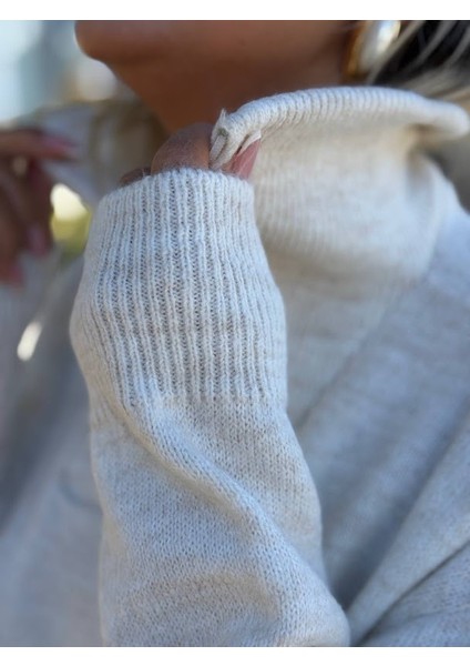 Yarım Fermuarlı Yün Kazak indirimleri