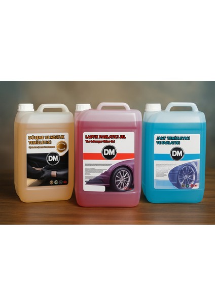 DM Cosmatic Oto Bakım Detalylı Temizlik & Jant ve Lastik Parlatıcı ( 5 L )