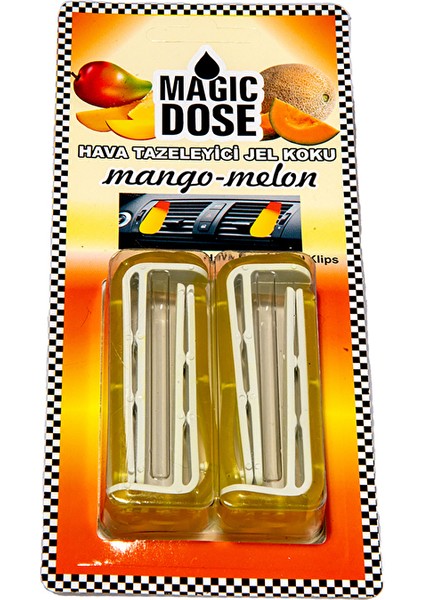 2 Adet Magic Dose Jel Oto Kokusu Mango-Kavun FA1-495