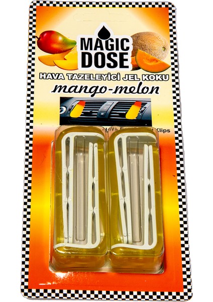 2 Adet Magic Dose Jel Oto Kokusu Mango-Kavun FA1-495 fiyatları