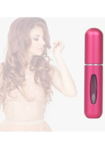 Dolabilir Cep Parfüm Şişesi Şık Alüminyum Gövde ile 4 ml Kapasiteye Sahip modelleri