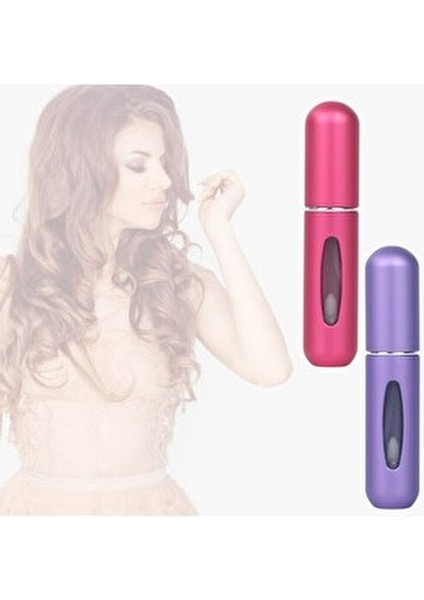 Dolabilir Cep Parfüm Şişesi Şık Alüminyum Gövde ile 4 ml Kapasiteye Sahip indirimleri