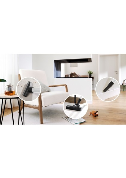 BGL41HYG2H Serie 4, Toz torbalı Süpürge, ProHygienic, Beyaz indirimleri