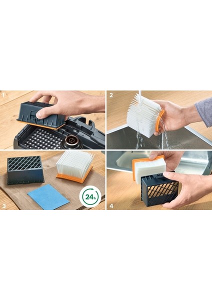 BGL41HYG2H Serie 4, Toz torbalı Süpürge, ProHygienic, Beyaz