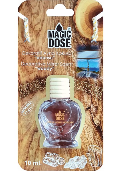 2 Adet Magic Dose Dekoratif Ayna Kokusu Odunsu fiyatları