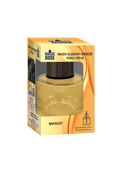 4 Adet Magic Dose Elegant Breeze Mango 100 ml