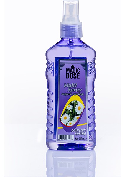 4 Adet Magic Dose Multi Sprey Bahar Kokulu 200 ml