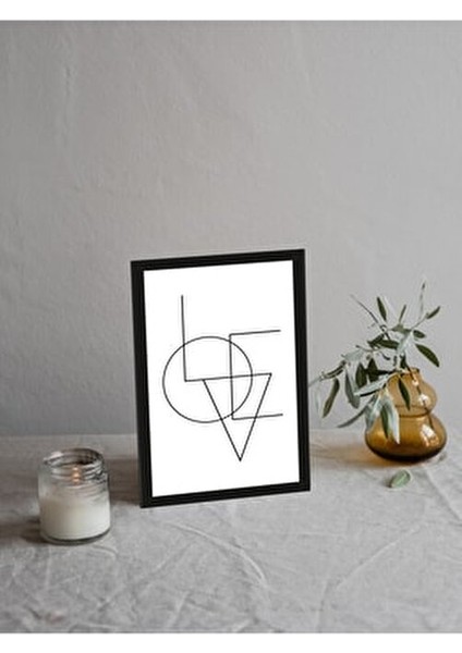 Kanvas Tablo Love Teması ile 20 x 30 cm Dekoratif Duvar Sanatı fırsatları