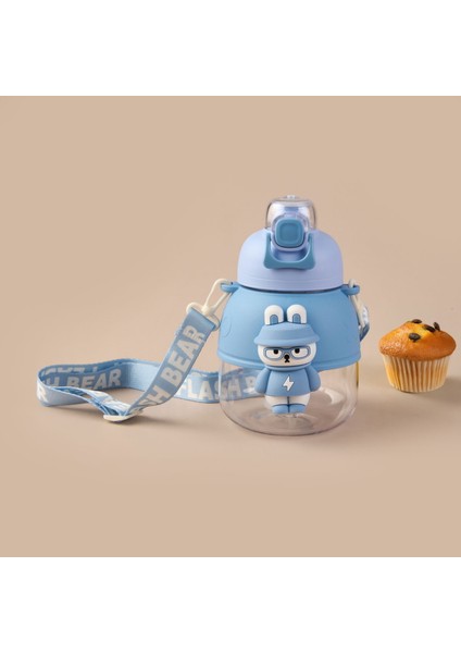 Polikarbon Figürlü Matara - Mavi - 1,1 Lt fiyatları