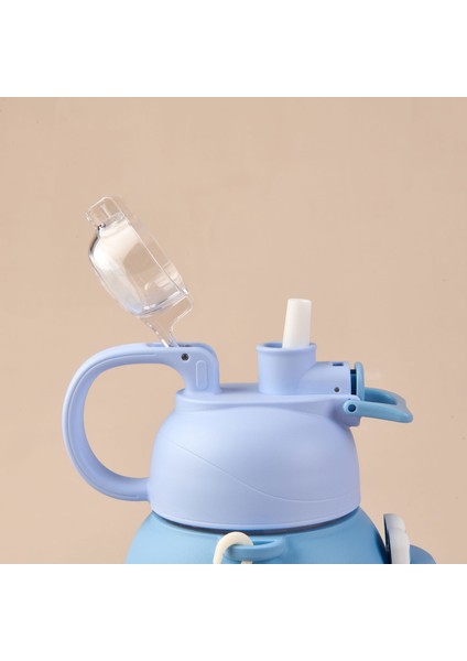 Polikarbon Figürlü Matara - Mavi - 1,1 Lt modelleri