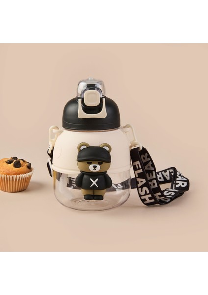 Polikarbon Figürlü Matara - Siyah - 1,1 Lt fiyatları