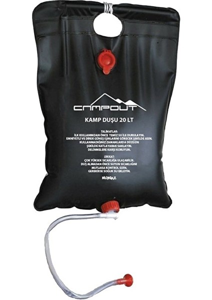 2 Adet Nurgaz Campout Kamp Duşu Ng Kd