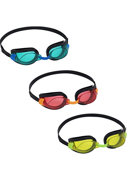 2 Adet Bestway Pro-Racer Yüzücü Gözlüğü 7-14 Yaş 21005