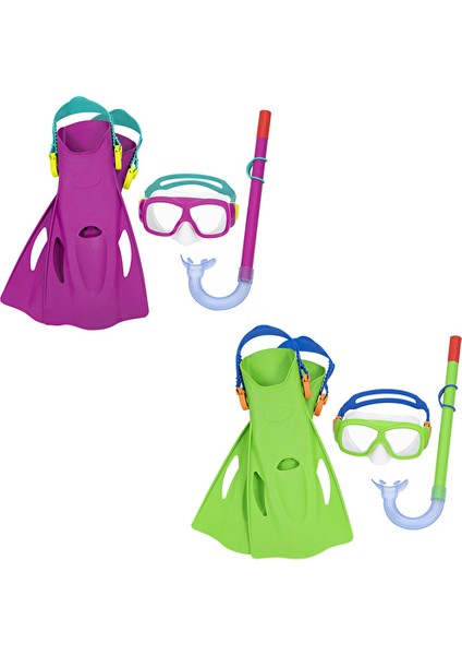2 Adet Bestway Explora Şnorkel Set +7 Yaş
