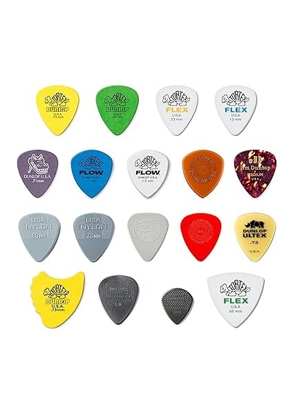 Dunlop Kayıt Seçim Çeşitlilik Paketi - 18'li Paket modelleri