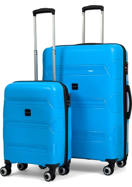 Lucas Polipropilen Kırılmaz Valiz, Kabin Boy&büyük Boy