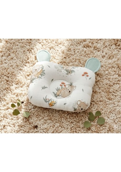 0-12 Ay Ortopedik Yastık Düz Kafa Yastığı Yenidoğan Bebek Yastık