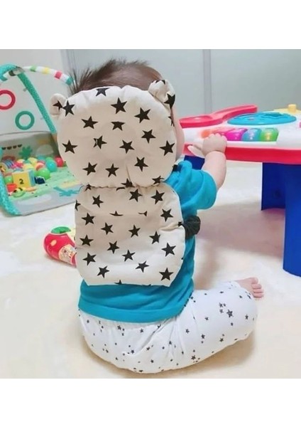 Pamuk Kumaştan Bebek Kafa ve Boyun Koruma Yastığı Boyutlar: 33 x 19 cm modelleri
