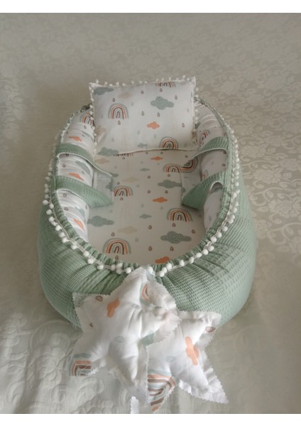 Reflü Babynest Bebek Yatağı Anne Yanı Bebek Yatağı