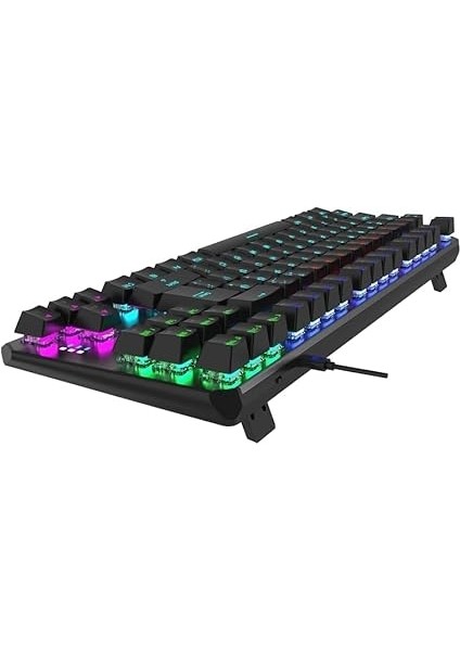 Overlord 60M Mekanik Mavi Switch Türkçe Q 88 Tuş USB Gaming Klavye - 3 Yıl Garantili indirimleri