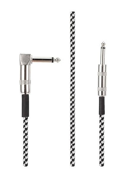 Kablosu, Amp Kablosu Gitar Kablosu Dik Açı Gitar Kablosu Bas Efekti Hoparlör Ses Bağlantı Teli Elektrikli Müzik Aletleri Pedallar, Amplifikatörler, Preamplar, Mikserler