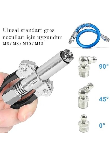 Yeni Nesil Mandallı Gres Pompa Ucu ADJNM505 fiyatları