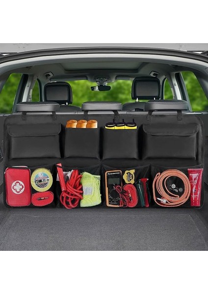 Bagaj Düzenleyici Araç Içi Organizer Düzenleyici Bagaj Çantası