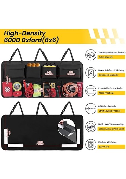 Bagaj Düzenleyici Araç Içi Organizer Düzenleyici Bagaj Çantası modelleri