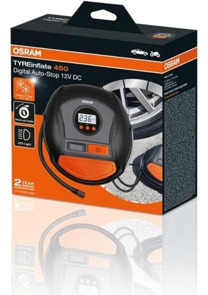 12V Lastik Şişirme Hava Kompresörü 120W (0-100 Psı / 0-6.9 Bar / 3.5 Dk) (Dijital) modelleri