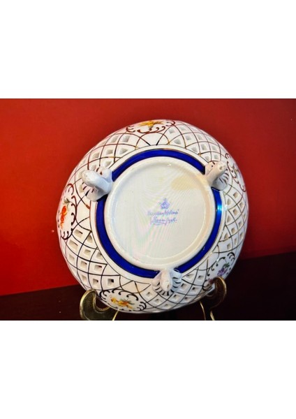 Wiesenthal El Boyama Porselen Ajurlu Şekerlik 17 cm Çapında fiyatları