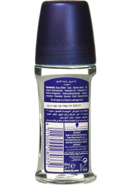 Fa Sport Roll-On 50 ml 1 Paket fiyatları
