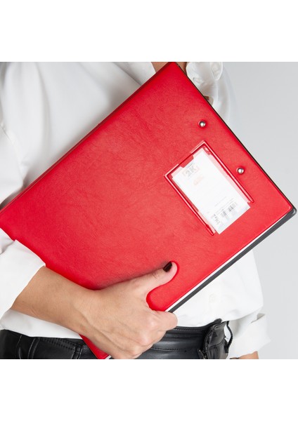 Hasta Klasörü,a4 Sekreterlik,çift Mekanizmalı Klasör,hasta DOSYASI,23X31 CM.,KIRMIZI,290K