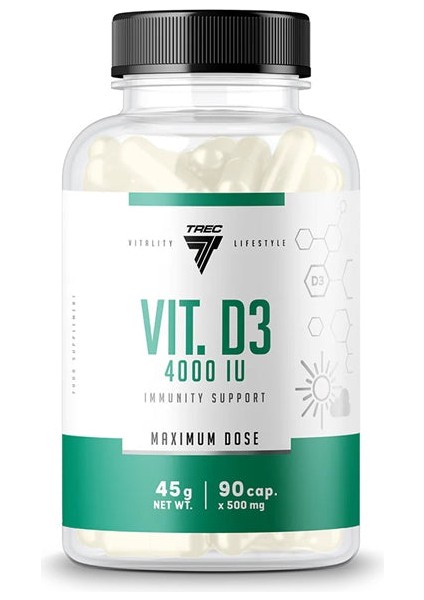 Vitamin D3 4000 Iu Vitamin D 90 Kapsül