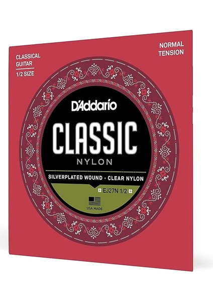 EJ27N 1/2 Normal Tension Klasik Gitar Teli