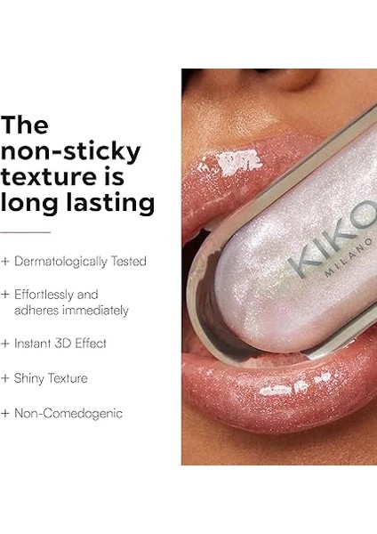 Milano Dudak Parlatıcısı - 3D Hydra Lip Gloss - 03 Pearly Apricot - Besleyici ve Nemlendirici modelleri