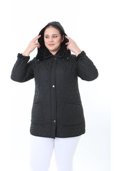 Ithal, Yumuşak Kürklü, Su Itici Mont,büyük Beden, Tavşan Tüylü Kaban,kapitone Mont, Premium Seri modelleri