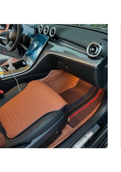 Mercedes C 200 D 2021-2025 Arası Aracına Özel 8d Çift Katmanlı Havuzlu Paspas Takımı fiyatları