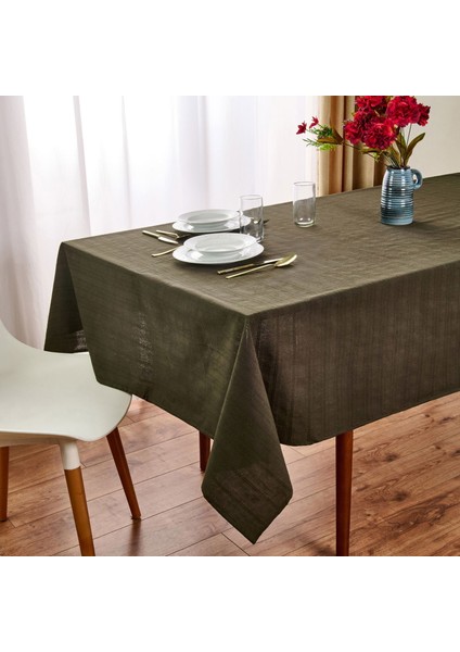 Soft Breeze Masa Örtüsü - Haki - 140X200 cm