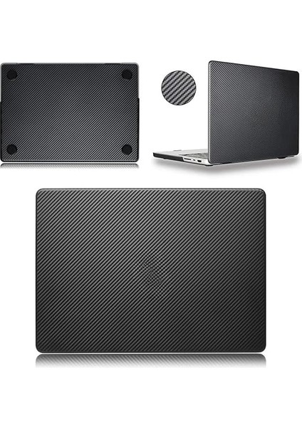 MacBook Pro 16.2 Inç Kılıf – Karbon Fiber Desenli Hard Shell Kapak, Mat Anti-Parmak Izi, Çizilmeye Dayanıklı Koruma, Touchbarsız M1/m2/m3/m4 Uyumlu (A2485 A2780 A2991 A3403 A3186) Siyah fırsatları