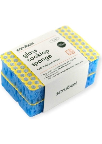 Cam Ocak Temizleme Süngeri 2‘li SB1005