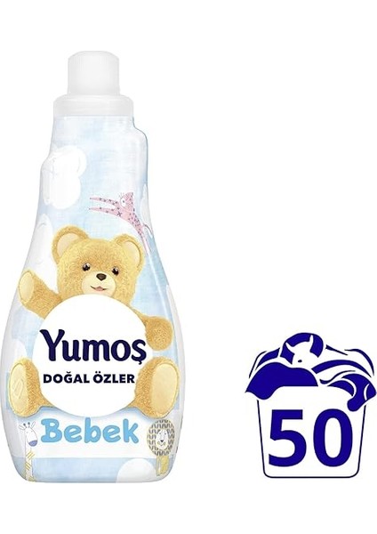 Konsantre Çamaşır Yumuşatıcısı Bebek 1200 ml 50 Yıkama 1 Adet fiyatları