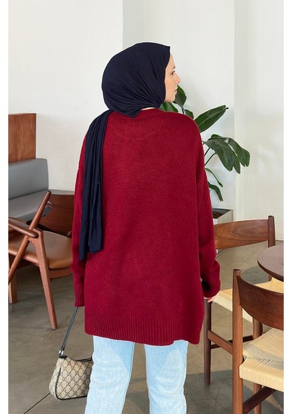 Salaş Dokulu Kazak Bordo fırsatları