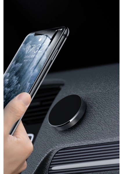 Tüm Modellerle Uyumlu Manyetik Araç Içi Telefon Tutucu Çok Amaçlı Güçlü Mıknatıs Tutucu